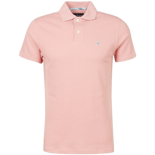 vaatteet Miehet T-paidat & Poolot Barbour Ryde Polo Shirt - Pink Salt Vaaleanpunainen