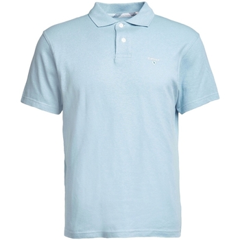 vaatteet Miehet T-paidat & Poolot Barbour Ryde Polo Shirt - Powder Blue Sininen