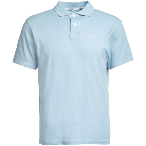 vaatteet Miehet T-paidat & Poolot Barbour Ryde Polo Shirt - Powder Blue Sininen