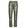 vaatteet Naiset 5-taskuiset housut Oakwood GIFT METAL Vihreä / Metallinen