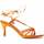 kengät Naiset Sandaalit ja avokkaat Leindia 80408 Oranssi