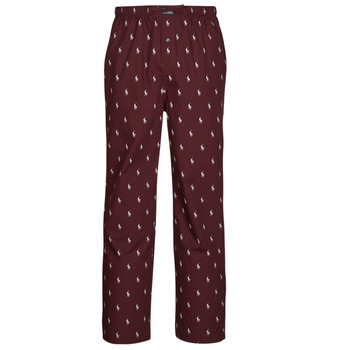 vaatteet Miehet pyjamat / yöpaidat Polo Ralph Lauren PJ PANT SLEEP BOTTOM Viininpunainen