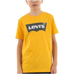 vaatteet Pojat Lyhythihainen t-paita Levi's  Keltainen