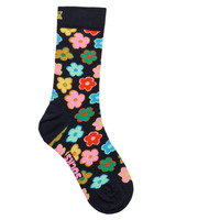 Asusteet / tarvikkeet Korkeavartiset sukat Happy socks FLOWER Monivärinen