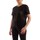 vaatteet Naiset Lyhythihainen t-paita Maxmara Studio LETTERA Musta
