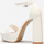 kengät Naiset Sandaalit ja avokkaat La Modeuse 65667_P151935 Valkoinen