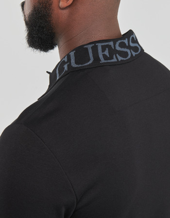 Guess OLIVER LS POLO Musta