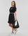 vaatteet Naiset Lyhyt mekko Karl Lagerfeld IKONIK 2.0 T-SHIRT DRESS Musta