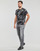 vaatteet Miehet Lyhythihainen t-paita Versace Jeans Couture GAH6S0 Musta / Valkoinen / Kuvioitu
