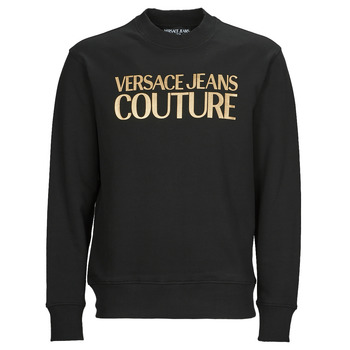 vaatteet Miehet Svetari Versace Jeans Couture GAIT01 Musta / Kulta