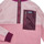 vaatteet Tytöt Fleecet Patagonia KIDS MICRODINI 1/2 ZIP PULLOVER Vaaleanpunainen / Violetti