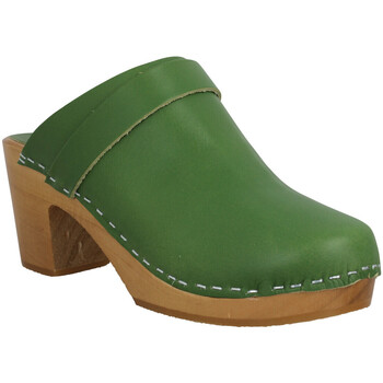 kengät Naiset Sandaalit Hoof Eglantine Cuir Femme Vert Vihreä
