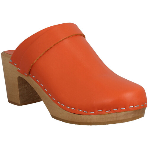 kengät Naiset Sandaalit Hoof Eglantine Cuir Femme Orange Oranssi