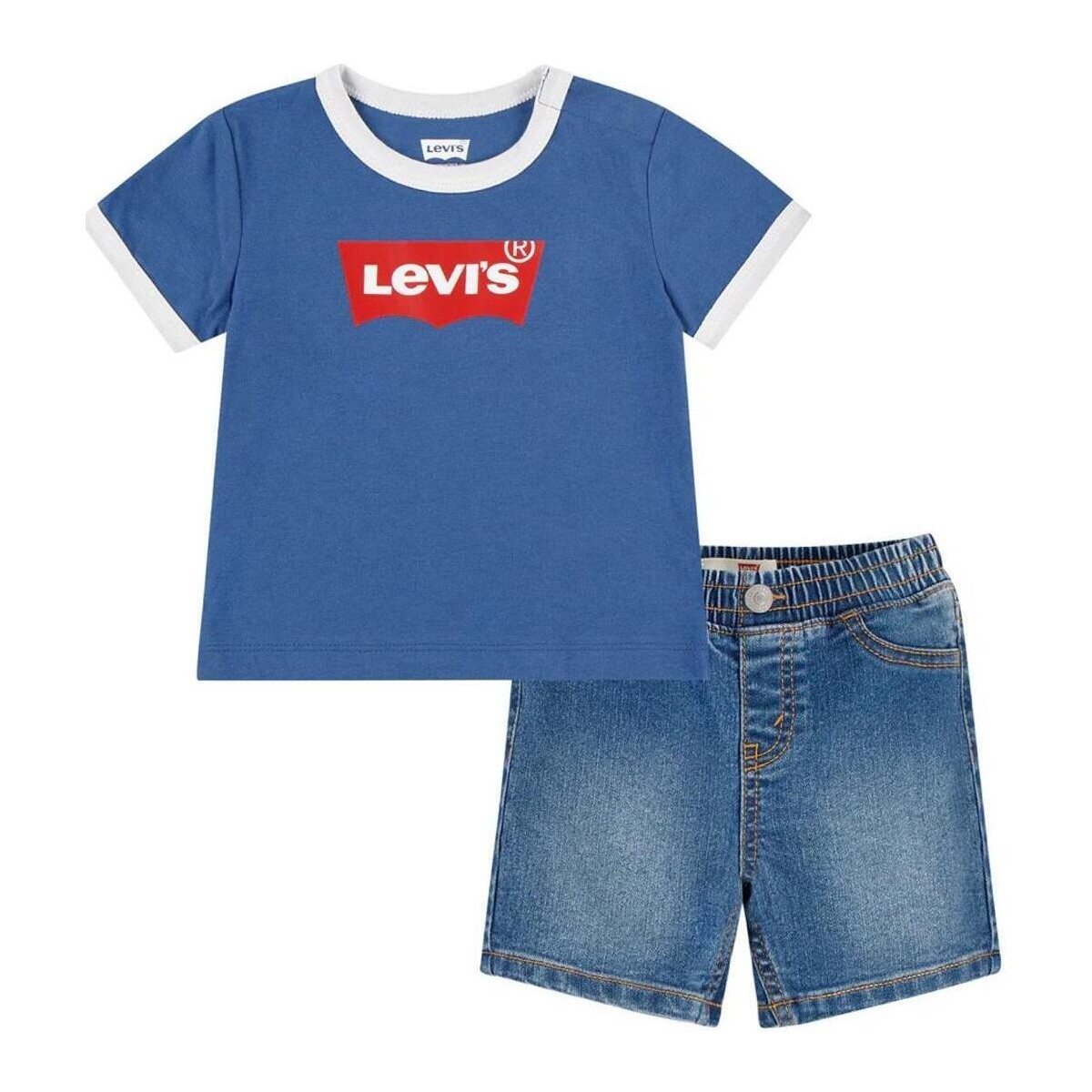 vaatteet Pojat Tuulitakit Levi's  Sininen