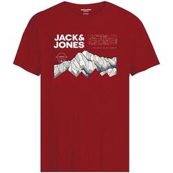 vaatteet Pojat Lyhythihainen t-paita Jack & Jones  Punainen