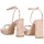 kengät Naiset Sandaalit ja avokkaat Etika 67214 Beige