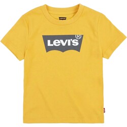 vaatteet Tytöt Lyhythihainen t-paita Levi's 215569 Keltainen