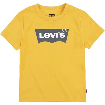 vaatteet Tytöt Lyhythihainen t-paita Levi's 215569 Keltainen