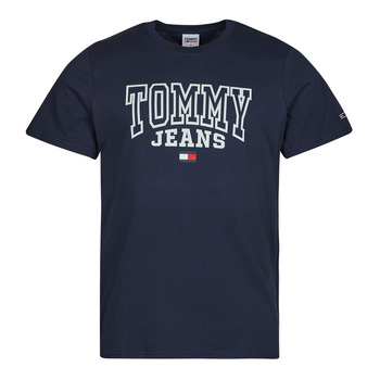vaatteet Miehet Lyhythihainen t-paita Tommy Jeans TJM RGLR ENTRY GRAPHIC TEE Laivastonsininen