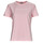vaatteet Naiset Lyhythihainen t-paita Tommy Hilfiger REG FROSTED CORP LOGO C-NK SS Vaaleanpunainen