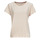 vaatteet Naiset Lyhythihainen t-paita Tommy Hilfiger SHORT SLEEVE T-SHIRT Beige