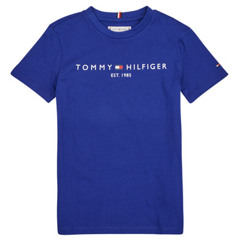 vaatteet Lapset Lyhythihainen t-paita Tommy Hilfiger ESTABLISHED LOGO Sininen