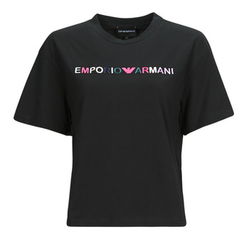 vaatteet Naiset Lyhythihainen t-paita Emporio Armani 6R2T7S Musta