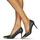 kengät Naiset Korkokengät Versace Jeans Couture 75VA3S50 Musta / Kulta