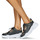 kengät Naiset Matalavartiset tennarit Versace Jeans Couture 75VA3SC2 Musta / Kulta