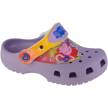 kengät Tytöt Tossut Crocs Classic Fun I am Peppa Pig T Clog Violetti