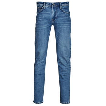 vaatteet Miehet Slim-farkut Pepe jeans HATCH REGULAR Sininen
