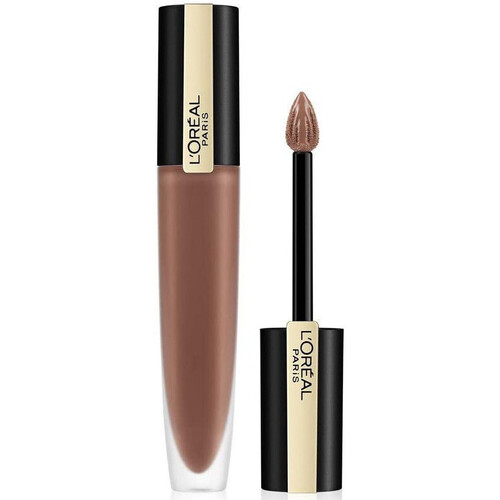 kauneus Naiset Huulipunat L'oréal Signature Matte Liquid Lipstick - 117 I Stand Ruskea