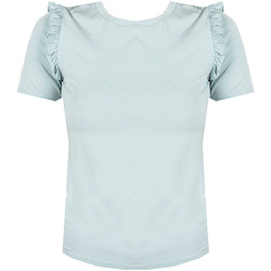 vaatteet Naiset Lyhythihainen t-paita Patrizia Pepe DM3623 A13 Sininen