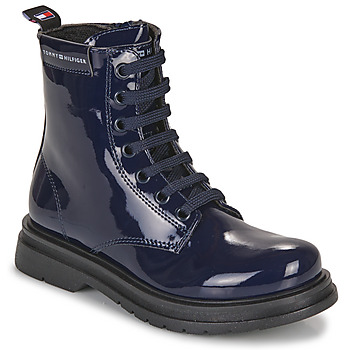 kengät Tytöt Bootsit Tommy Hilfiger T4A5-33031-0775800-C Laivastonsininen