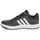 kengät Matalavartiset tennarit Adidas Sportswear HOOPS 3.0 Musta / Valkoinen