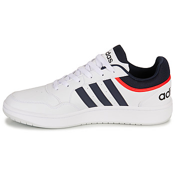 Adidas Sportswear HOOPS 3.0 Valkoinen / Laivastonsininen / Punainen
