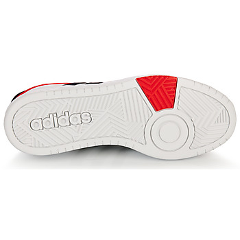 Adidas Sportswear HOOPS 3.0 Valkoinen / Laivastonsininen / Punainen