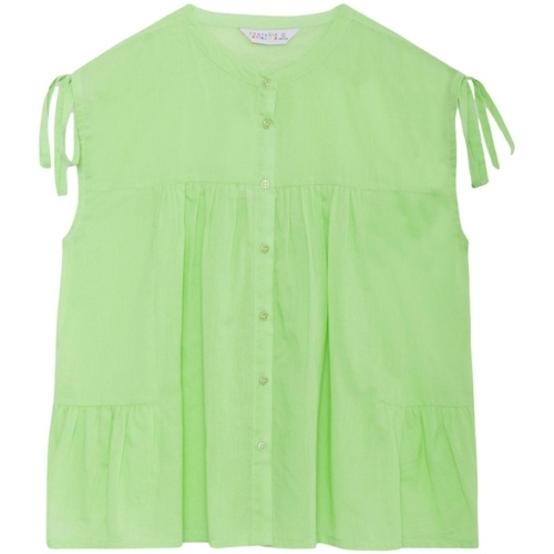 vaatteet Naiset Topit / Puserot Compania Fantastica COMPAÑIA FANTÁSTICA Shirt 41054 - Yellow Keltainen