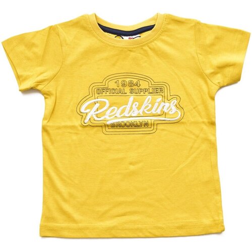 vaatteet Lapset T-paidat & Poolot Redskins RS2284 Keltainen