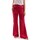 vaatteet Naiset Väljät housut / Haaremihousut Manila Grace P219VU Vaaleanpunainen