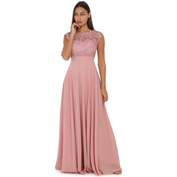vaatteet Naiset Mekot La Modeuse 19406_P54545 Vaaleanpunainen