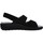 kengät Naiset Sandaalit ja avokkaat Melluso Q60214D Musta