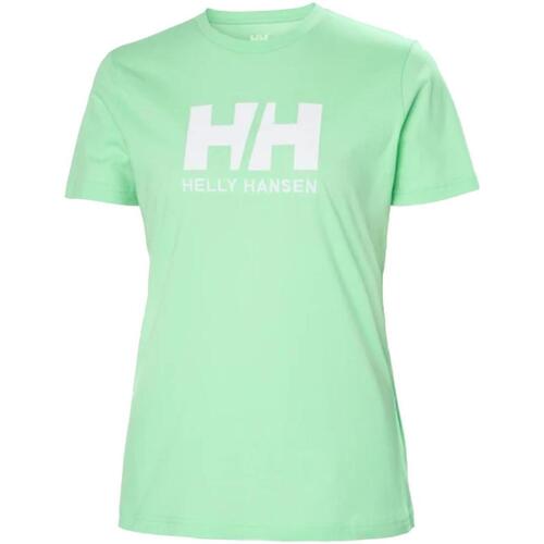 vaatteet Naiset Lyhythihainen t-paita Helly Hansen  Vihreä