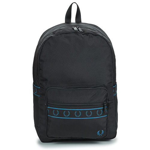 laukut Reput Fred Perry CONTRAST TAPE BACKPACK Musta