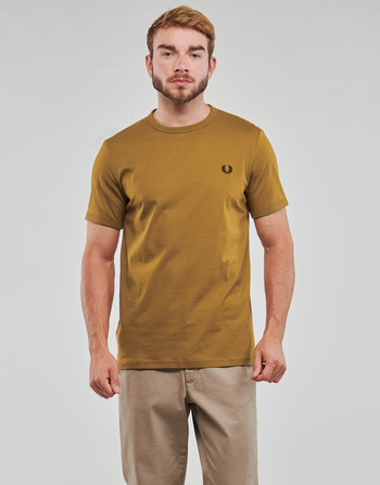 Fred Perry RINGER T-SHIRT Sinappi