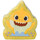 kauneus Naiset Meikkisiveltimet Pinkfong Sparkling Baby Shark Bath Bomb - Jaune Keltainen