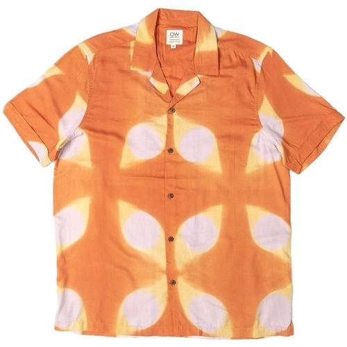 vaatteet Miehet Pitkähihainen paitapusero Otherwise Ilios Shirt - Print Oranssi