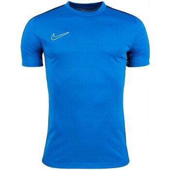 vaatteet Miehet Lyhythihainen t-paita Nike DF Academy 23 Sininen