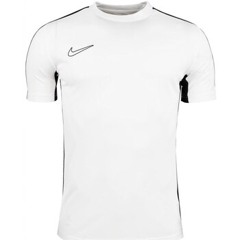 vaatteet Miehet Lyhythihainen t-paita Nike DF Academy 23 Valkoinen