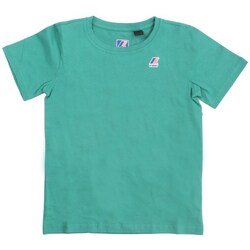 vaatteet Lapset Lyhythihainen t-paita K-Way K4114WW Vihreä